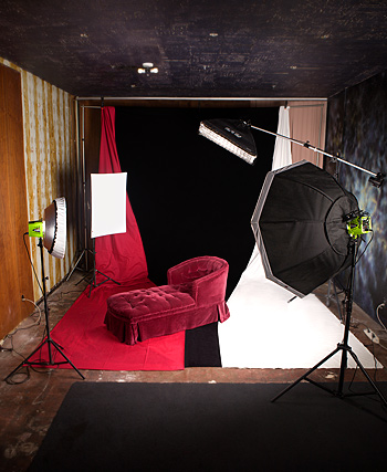 Studio B: Primary Shooting Set